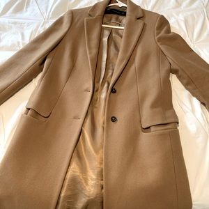 Zara wool camel coat